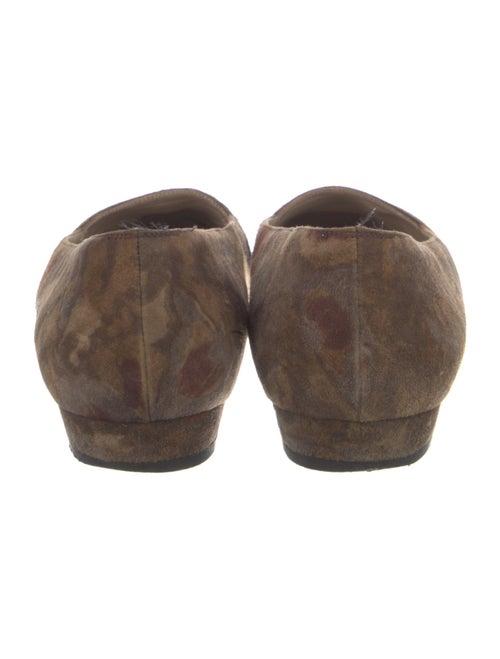 Salvatore Ferragamo Suede Flats