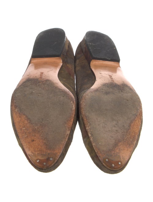 Salvatore Ferragamo Suede Flats