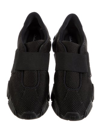 Salvatore Ferragamo Gancini Logo Mesh Sneakers