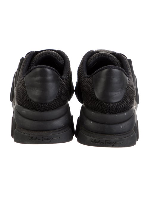 Salvatore Ferragamo Gancini Logo Mesh Sneakers