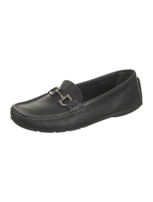 Salvatore Ferragamo Horsebit Accent Leather Loafers
