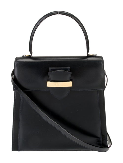 Salvatore Ferragamo Leather Top Handle Bag
