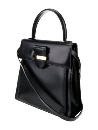 Salvatore Ferragamo Leather Top Handle Bag