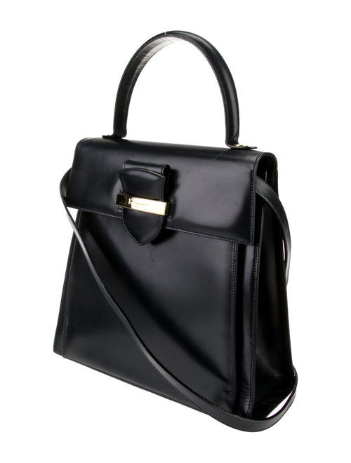 Salvatore Ferragamo Leather Top Handle Bag