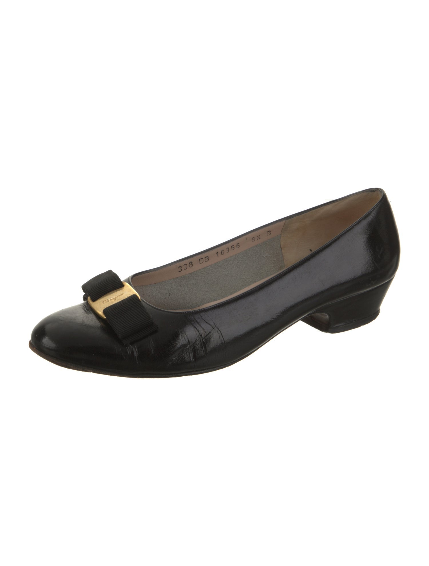 Salvatore Ferragamo Vintage Leather Ballet Flats