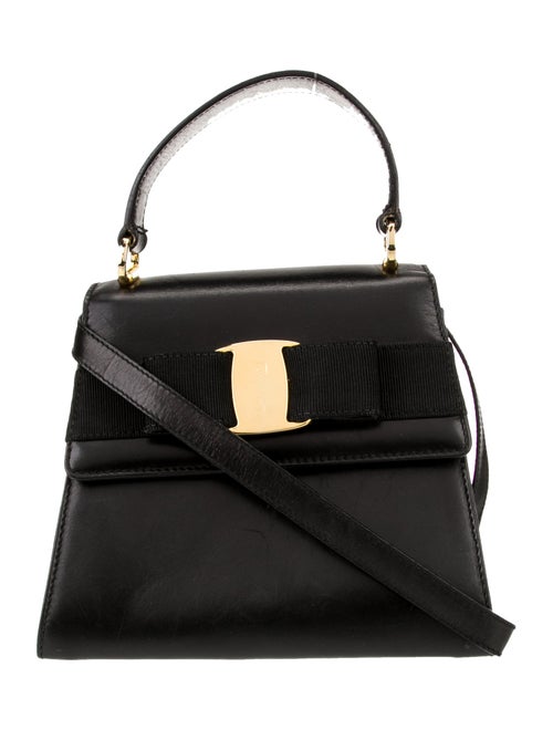 Salvatore Ferragamo Leather Top Handle Bag