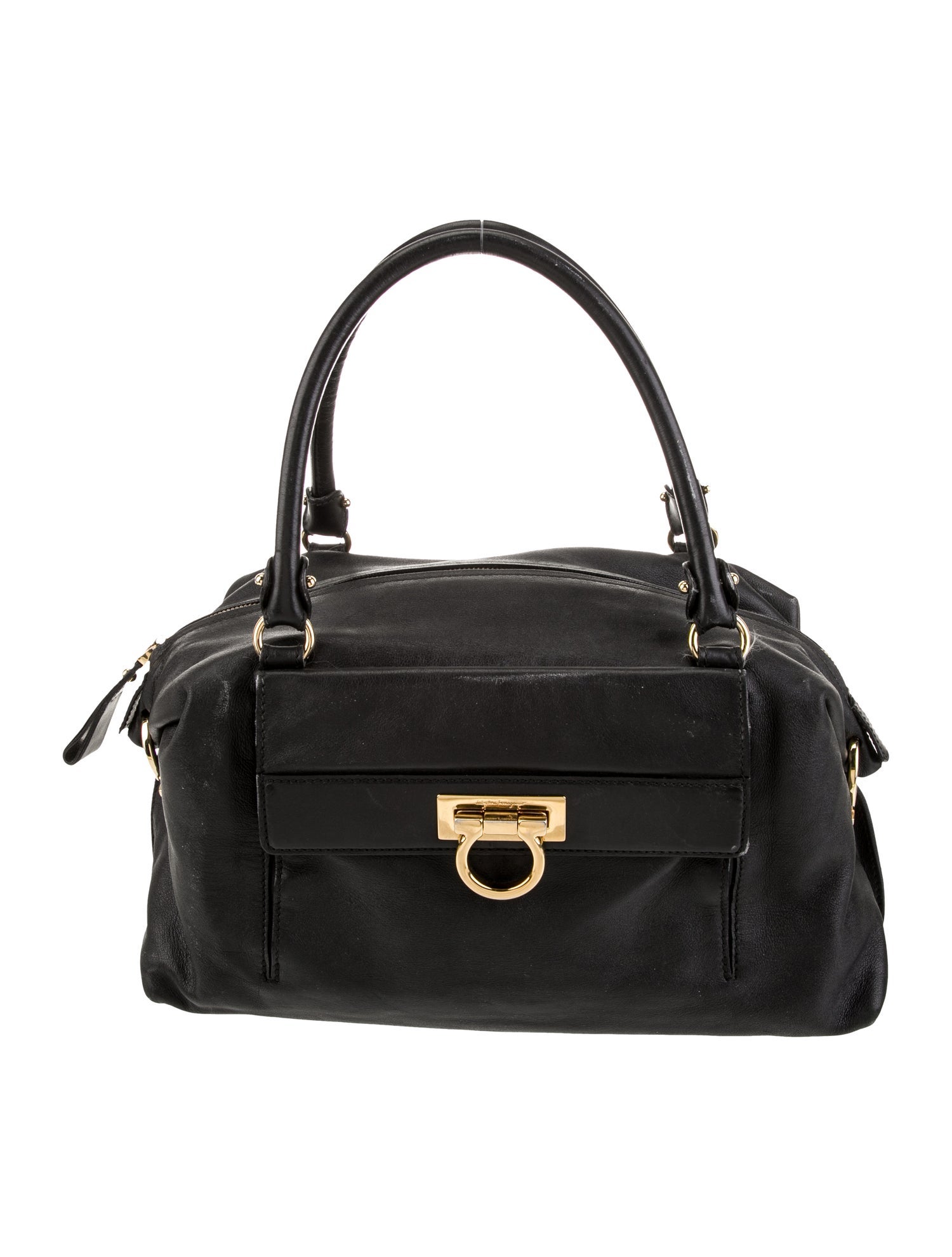 Salvatore Ferragamo Leather Shoulder Bag