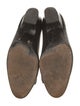 Salvatore Ferragamo Leather Bow Accents Flats