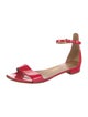 Salvatore Ferragamo Patent Leather Printed Sandals