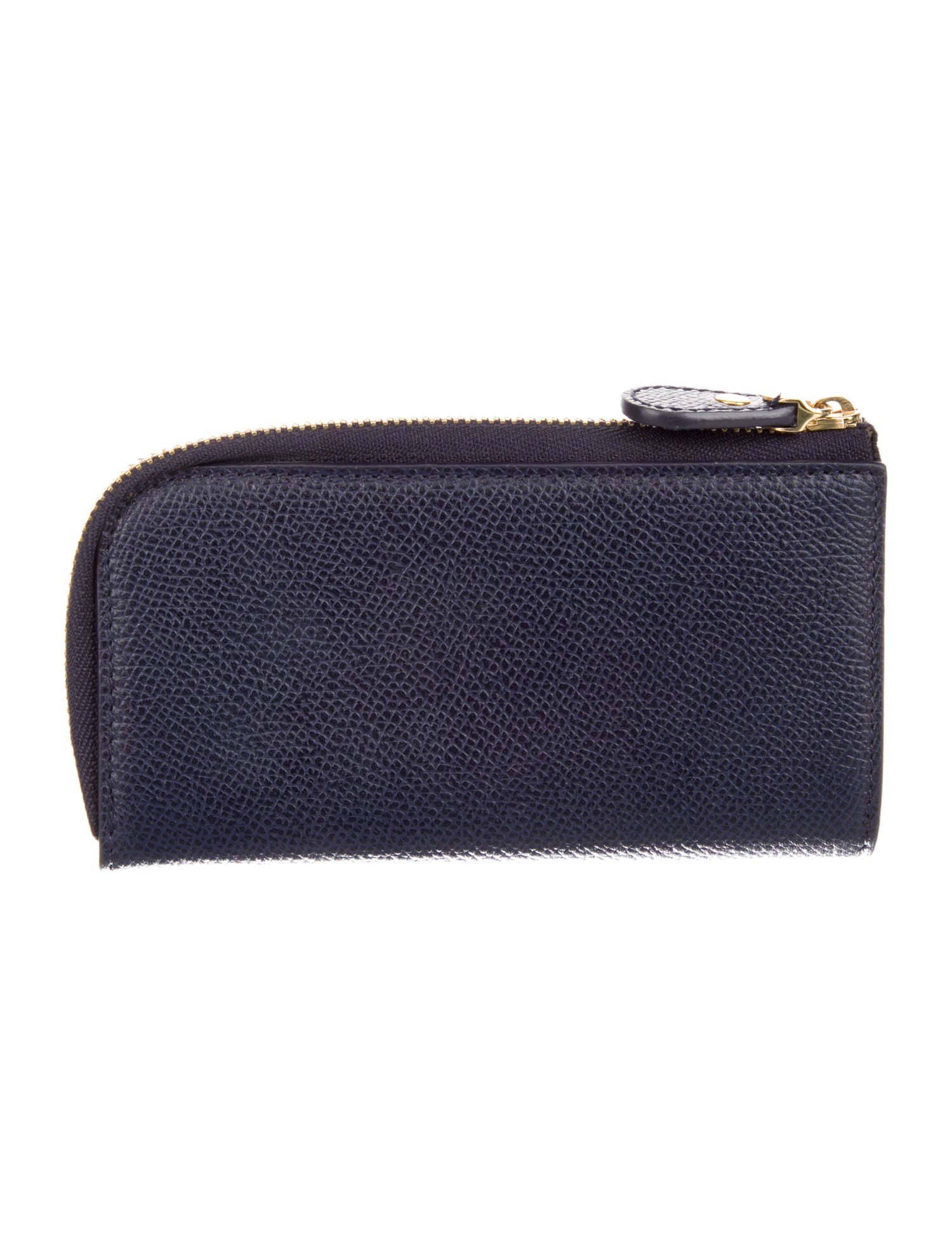 Salvatore Ferragamo Leather Coin Pouch Keychain