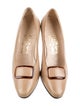 Salvatore Ferragamo Leather Flats