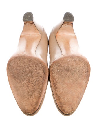 Salvatore Ferragamo Leather Flats