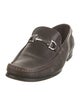 Salvatore Ferragamo Gancini Logo Leather Dress Loafers