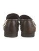 Salvatore Ferragamo Gancini Logo Leather Dress Loafers