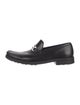 Salvatore Ferragamo Gancini Logo Leather Dress Loafers