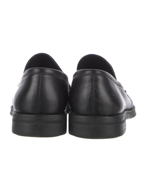 Salvatore Ferragamo Gancini Logo Leather Dress Loafers