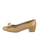 Salvatore Ferragamo Vara Bow Accent Patent Leather Pumps