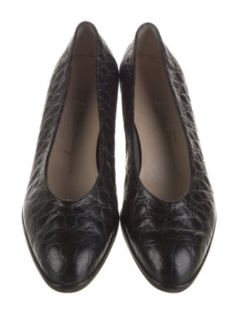 Salvatore Ferragamo Leather Ballet Flats