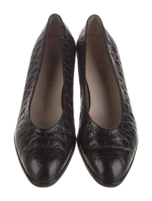 Salvatore Ferragamo Leather Ballet Flats