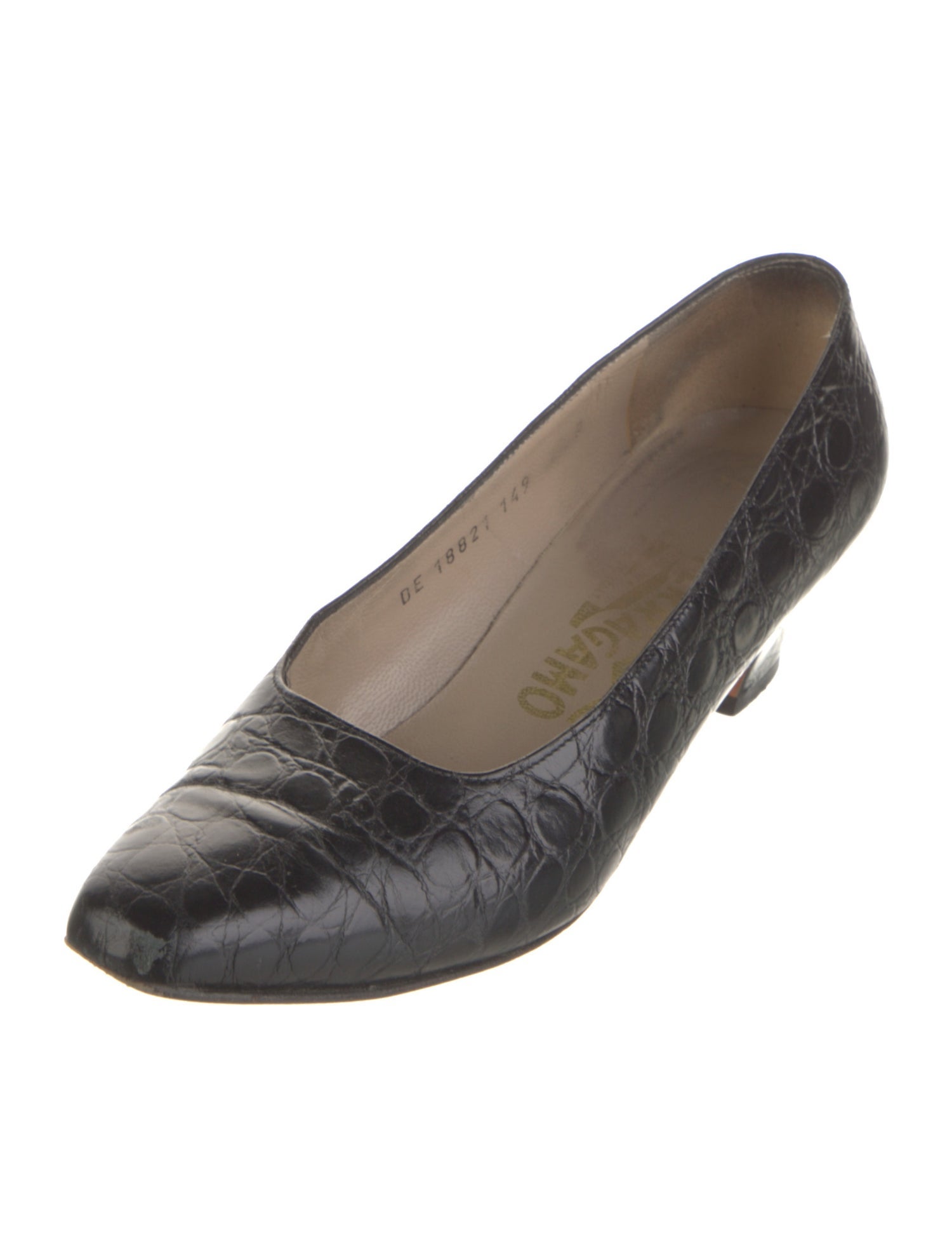 Salvatore Ferragamo Leather Pumps