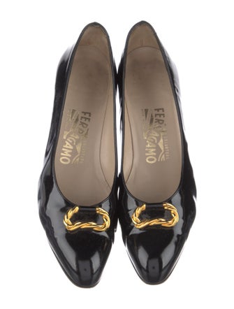Salvatore Ferragamo Patent Leather Pumps
