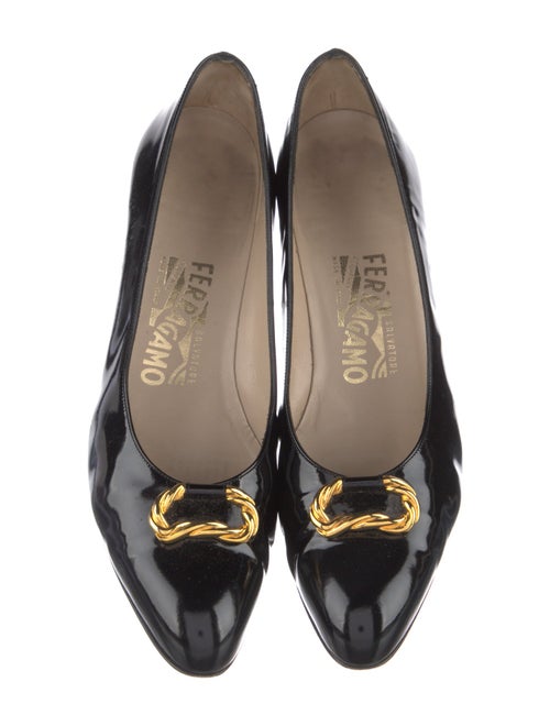 Salvatore Ferragamo Patent Leather Pumps