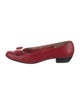 Salvatore Ferragamo Vara Bow Accent Leather Flats