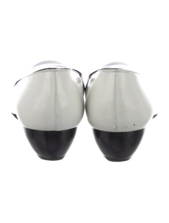 Salvatore Ferragamo Patent Leather Slingback Pumps