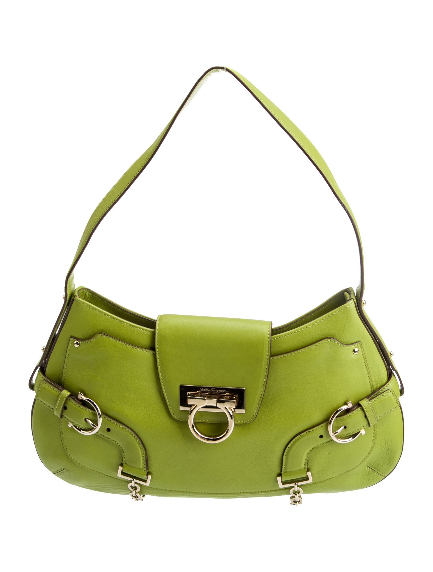 Salvatore Ferragamo Leather Shoulder Bag