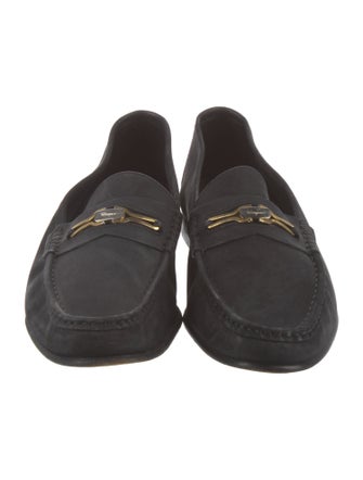 Salvatore Ferragamo Suede Loafers