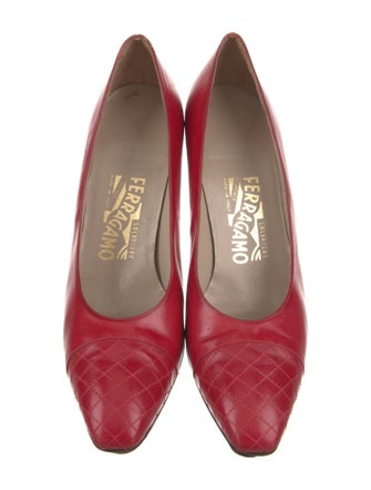 Salvatore Ferragamo Leather Pumps