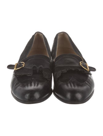 Salvatore Ferragamo Leather Loafers