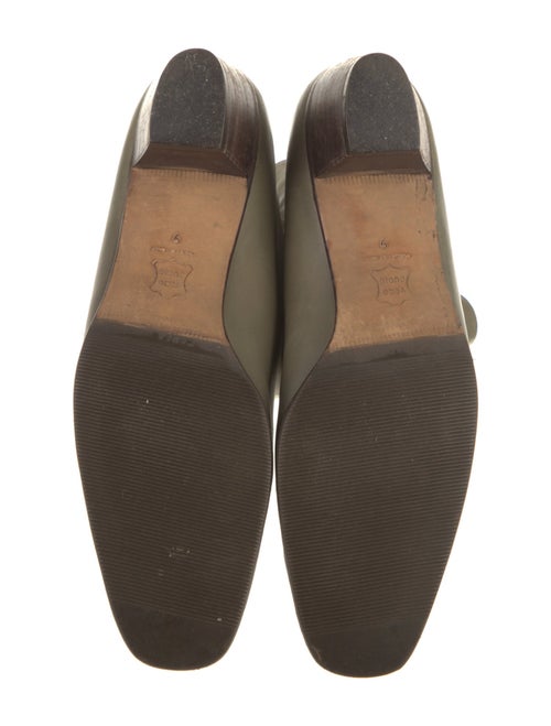 Salvatore Ferragamo Leather Colorblock Pattern Boots