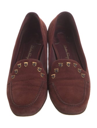 Salvatore Ferragamo Suede Loafers