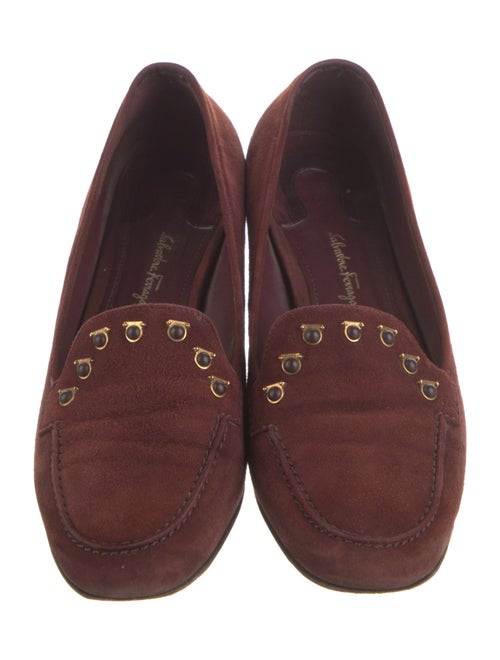 Salvatore Ferragamo Suede Loafers