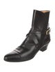 Salvatore Ferragamo Leather Chelsea Boots