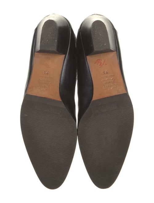 Salvatore Ferragamo Ponyhair Leather Trim Embellishment Rain Boots