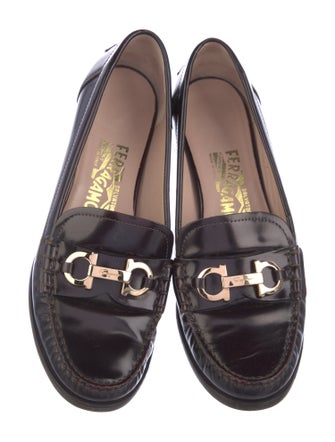 Salvatore Ferragamo Patent Leather Loafers