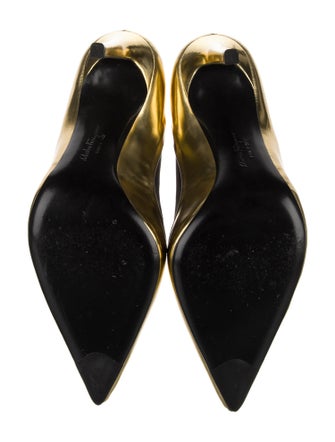 Salvatore Ferragamo Patent Leather Pumps