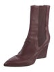 Salvatore Ferragamo Leather Chelsea Boots