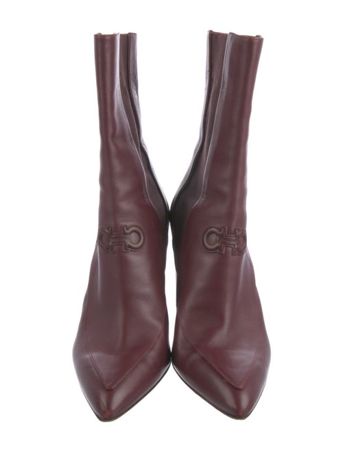 Salvatore Ferragamo Leather Chelsea Boots