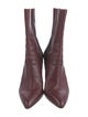 Salvatore Ferragamo Leather Chelsea Boots