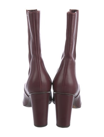 Salvatore Ferragamo Leather Chelsea Boots