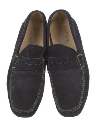 Salvatore Ferragamo Suede Drivers
