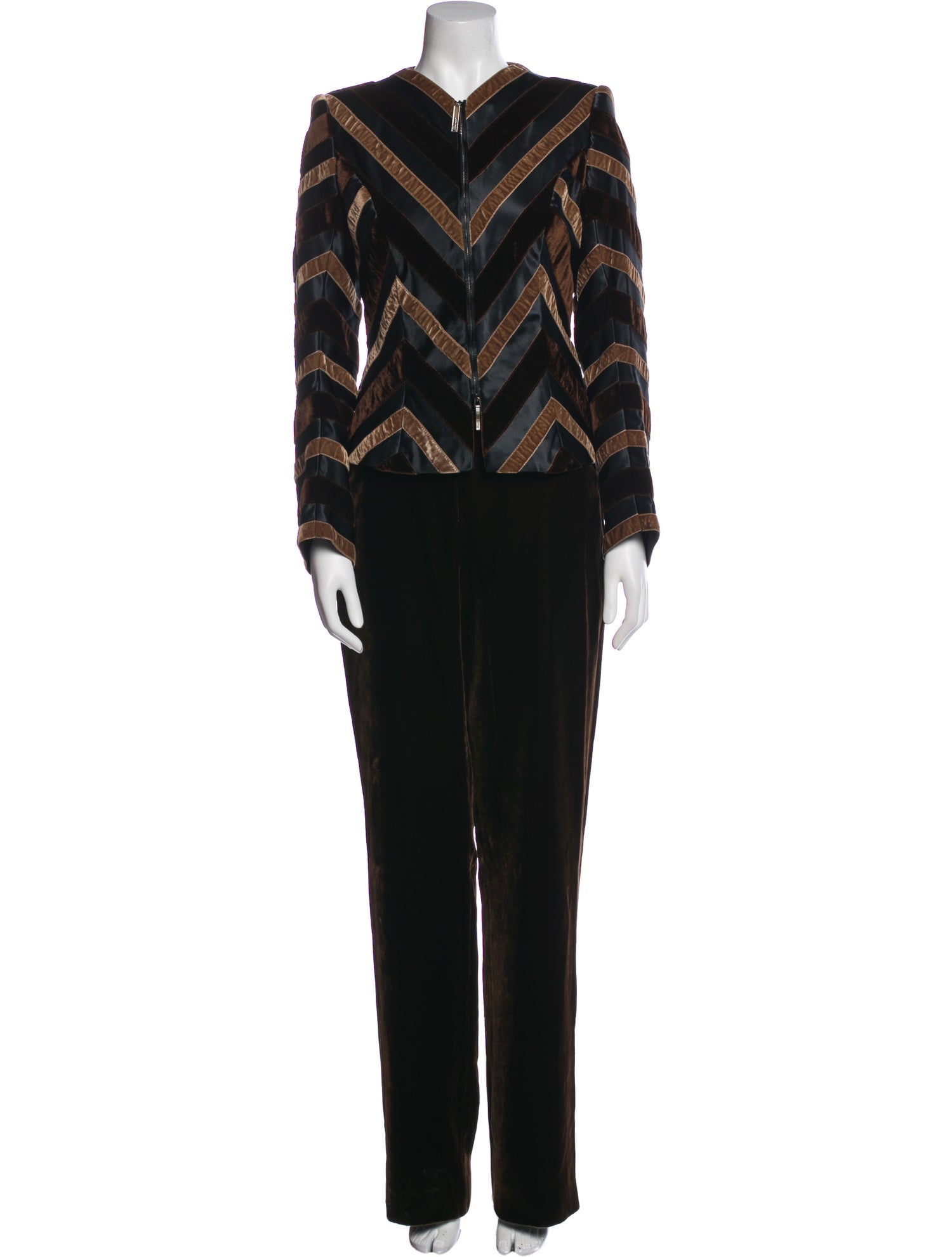 Salvatore Ferragamo Printed Pant Set