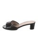 Salvatore Ferragamo Patent Leather Slides