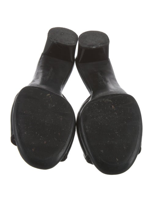 Salvatore Ferragamo Patent Leather Slides