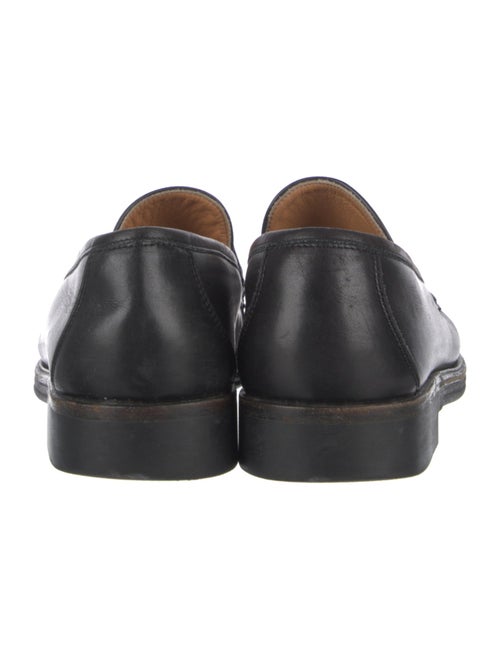 Salvatore Ferragamo Gancini Logo Leather Dress Loafers