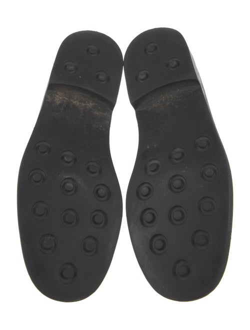 Salvatore Ferragamo Gancini Logo Leather Dress Loafers