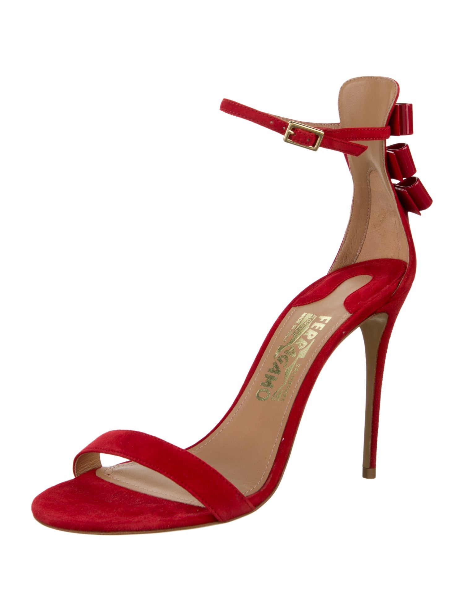 Salvatore Ferragamo Suede Sandals